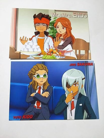 Amazon Co Jp イナズマイレブンgo ポストカード 円堂守 雷門夏未 鬼道有人 佐久間次郎 2枚 Baby