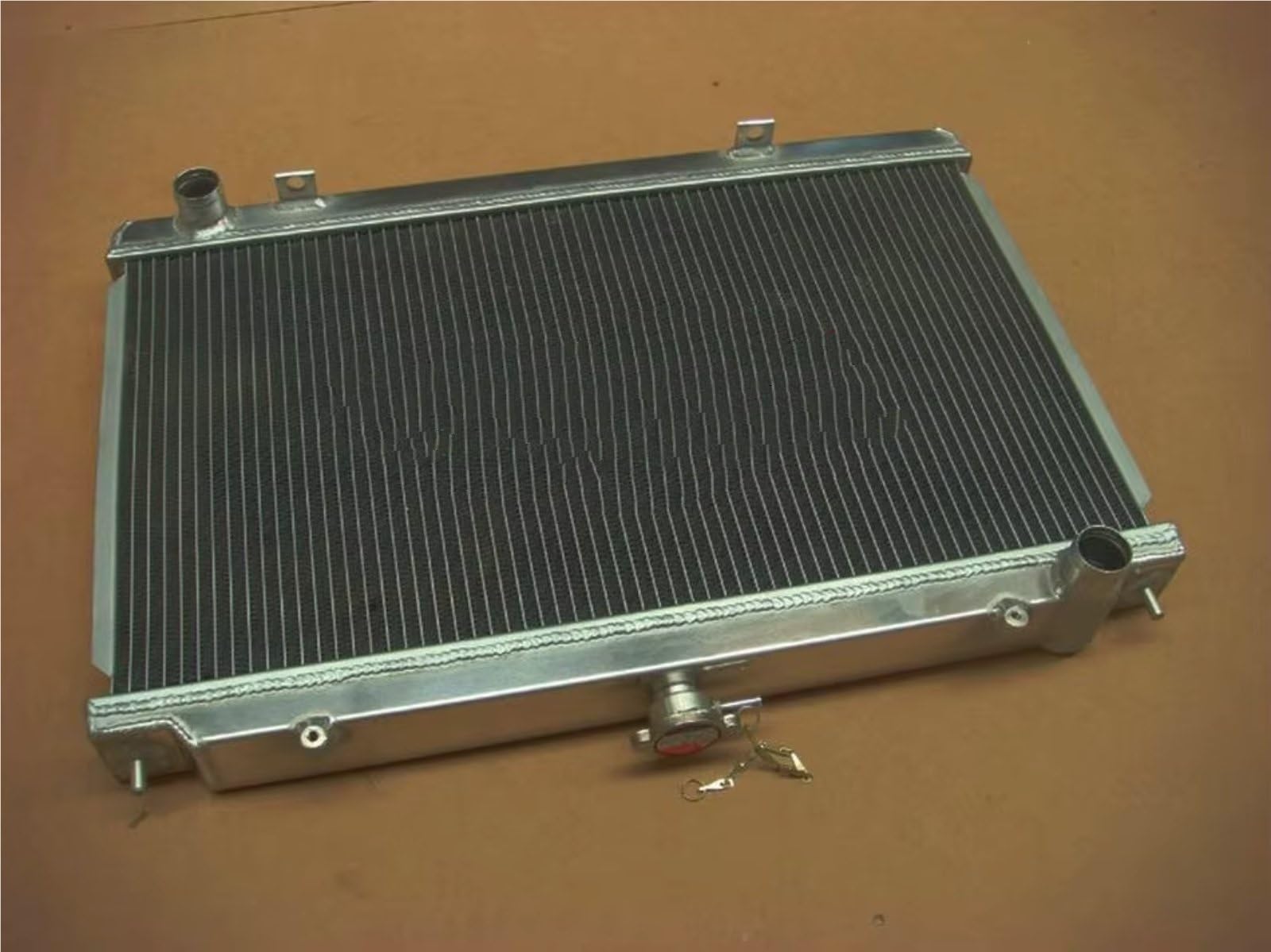 Radiador Motor Radiador Enfriamiento Automóvil Compatible Con Nissan Para Silvia 1994 1995 1996 1997 1998 1999 2000 2001 2002 Radiador Motor Transmisión Manual