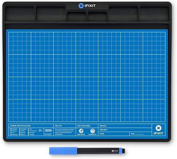iFixit FixMat - Magnetic Electronic Repair Screws and Parts Organizer