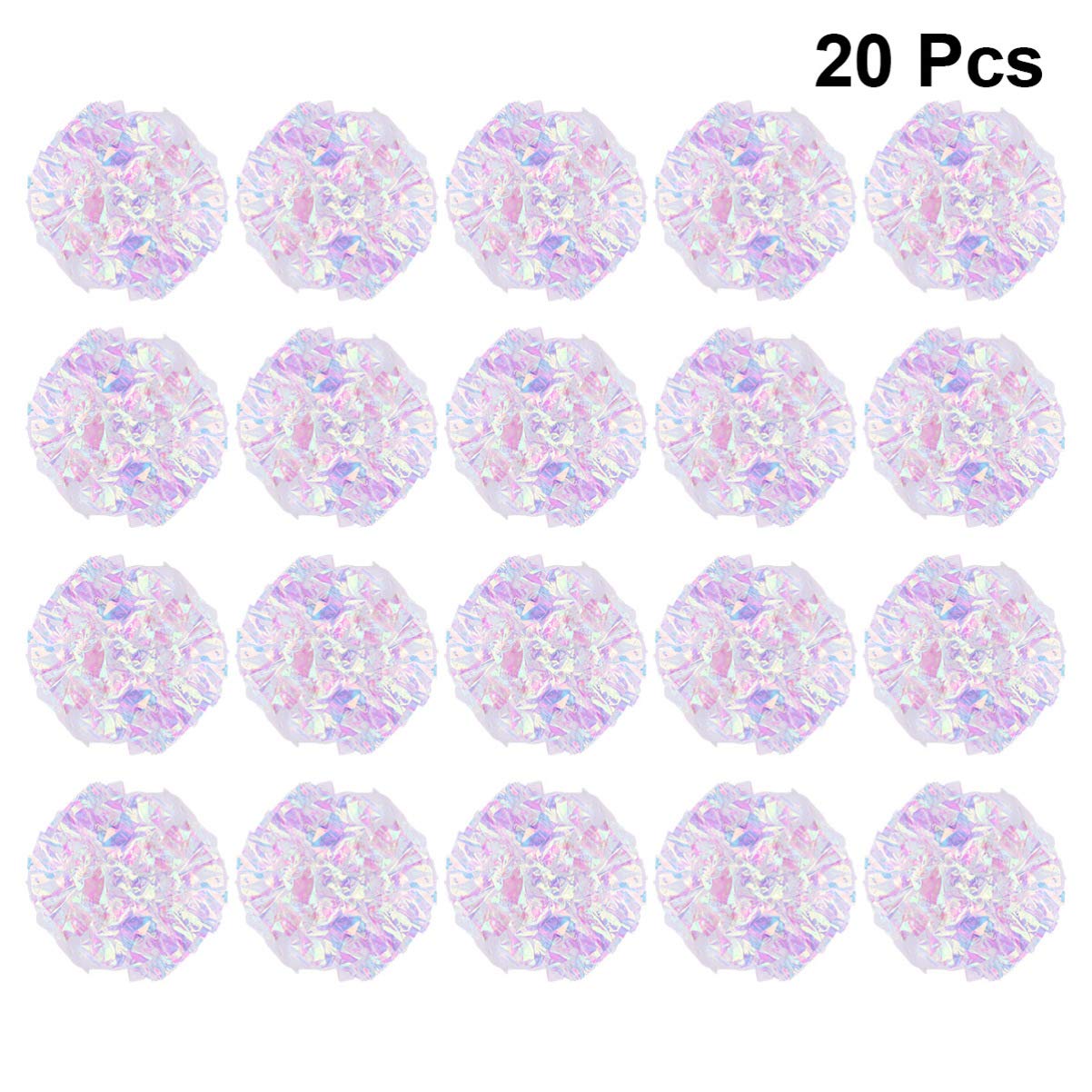 POPETPOP Polyester Toys Comfortable Cat Toys 20pcs Cat Crinkle Balls - Cat Toys Balls with Sounds Pet Crinkle Balls Cat Toys Interactive Sound Ball Big Nylon Balls Toys Dog Top Hat