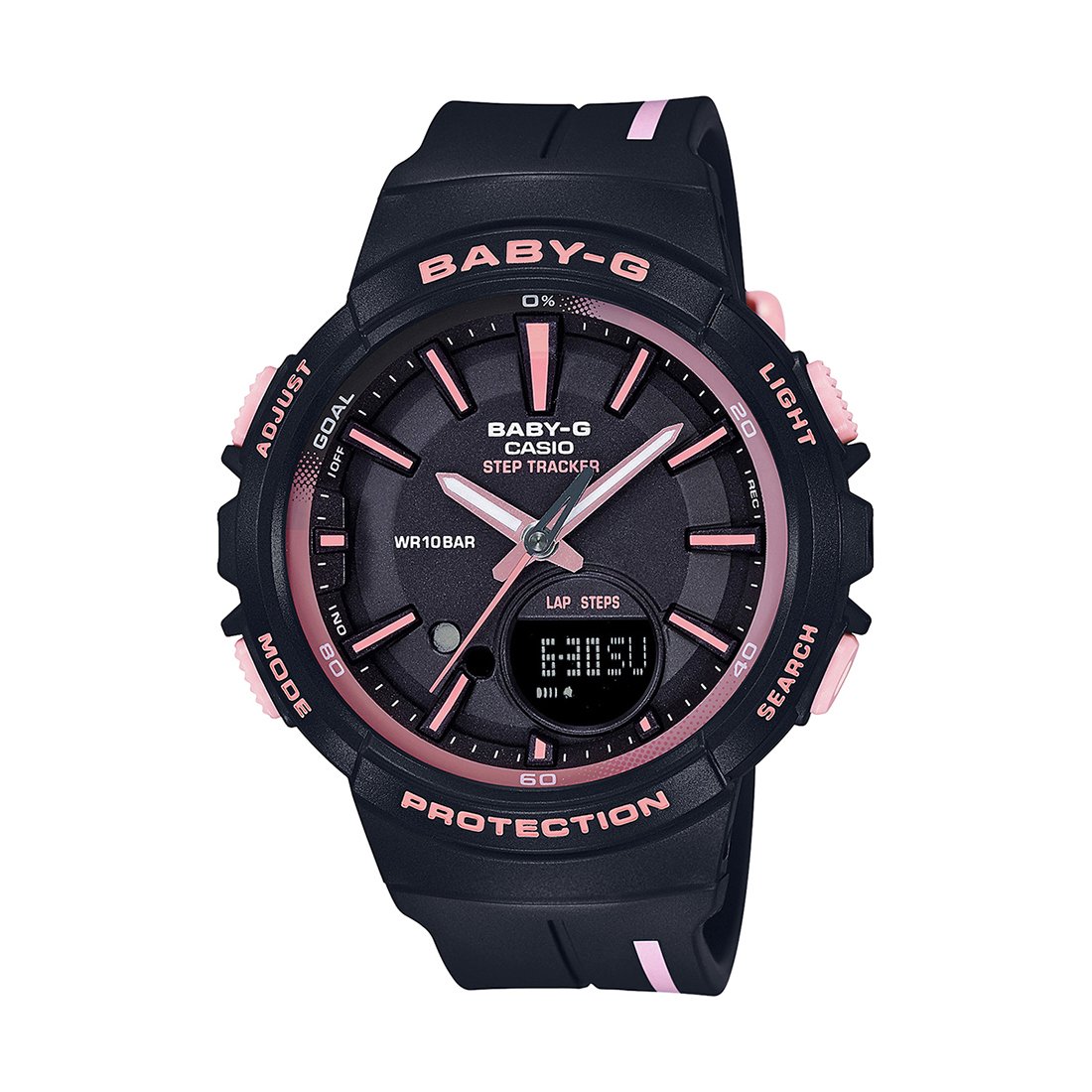 Casio Baby-g Analog-Digital Grey Dial Women's Watch - BGS-100RT-1ADR (BX105)