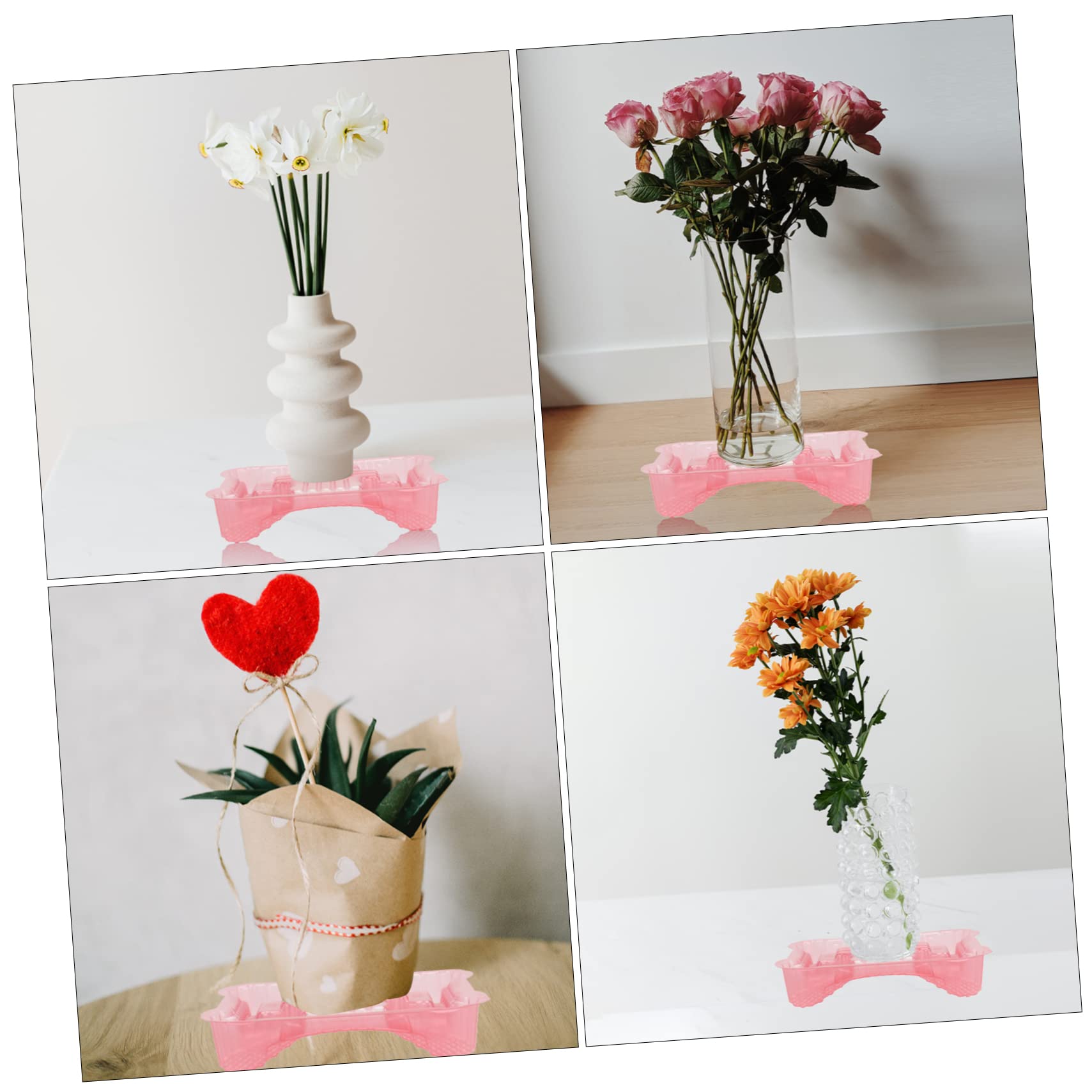 OFFSCH 80pcs Cantaloupe Support Trays Honeydew Melon Holders for Garden Anti- Packaging Trays