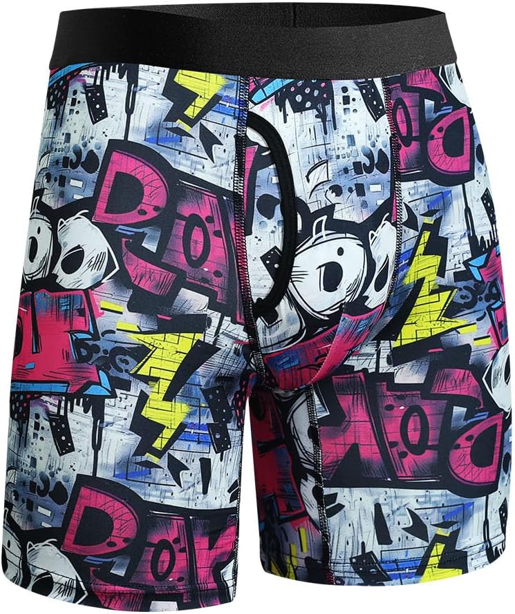 Men's Boxer Briefs Fast Dry Performance Sport Underwear No Ride-up Athletic Boxer Brief for Men,Multi-packs Available - Image 5