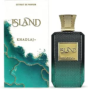 Khadlaj Island Extrait de Parfum Spray for Unisex, 3.4 Ounce / 100 ml