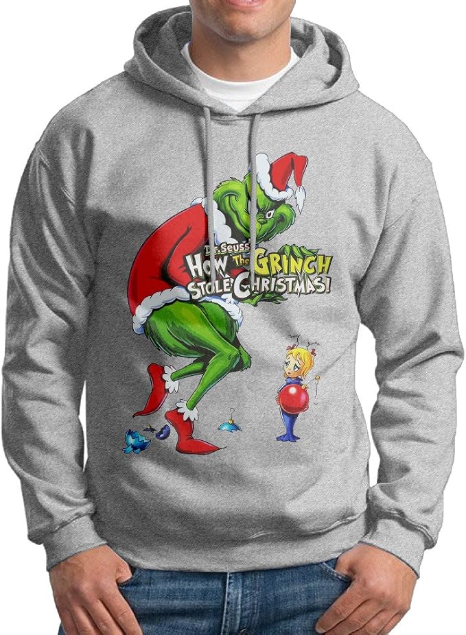 KIMBER Men Hoodie How The Grinch Stole 