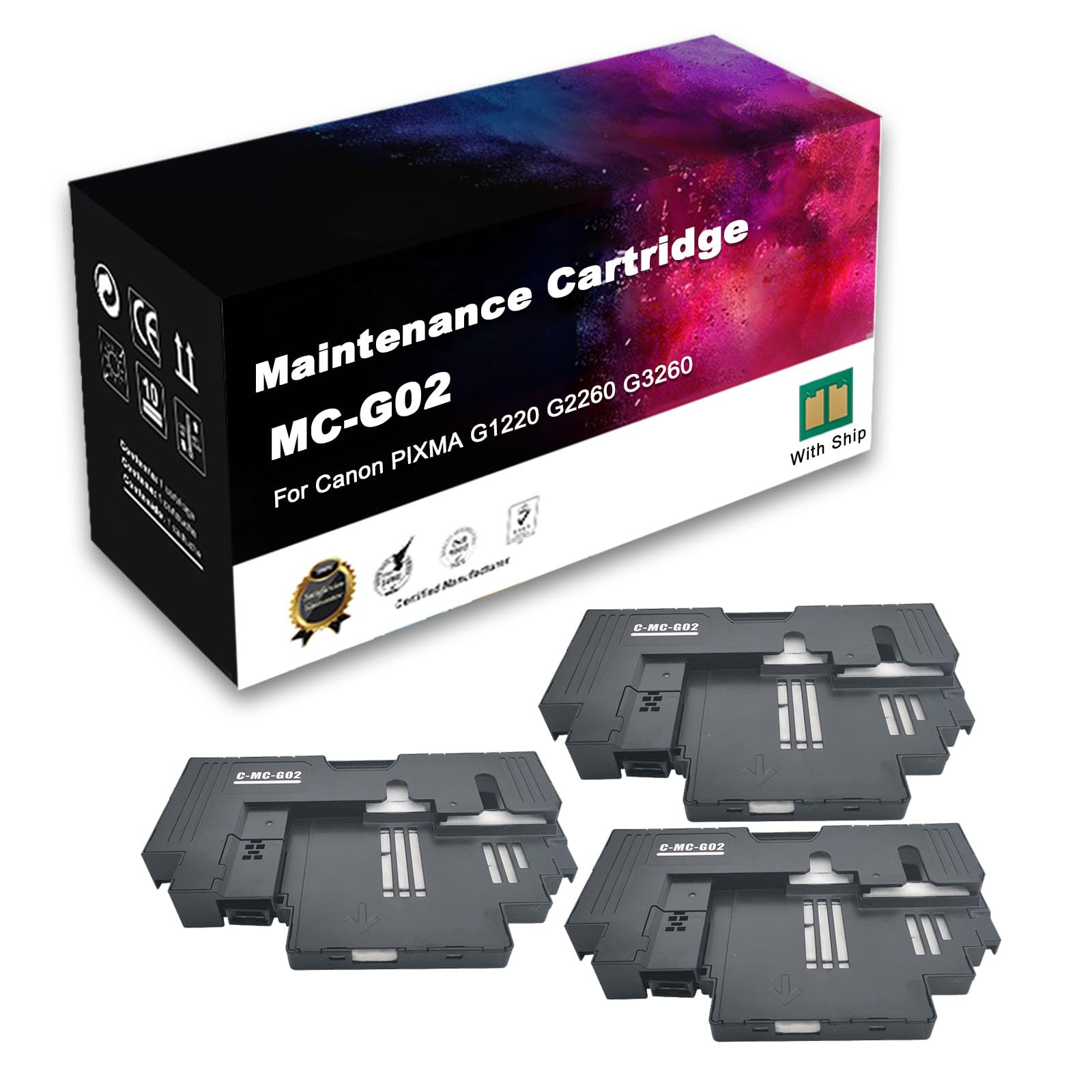 Amazon.com: for Canon MC-G02 MCG02 Maintenance Cartridge