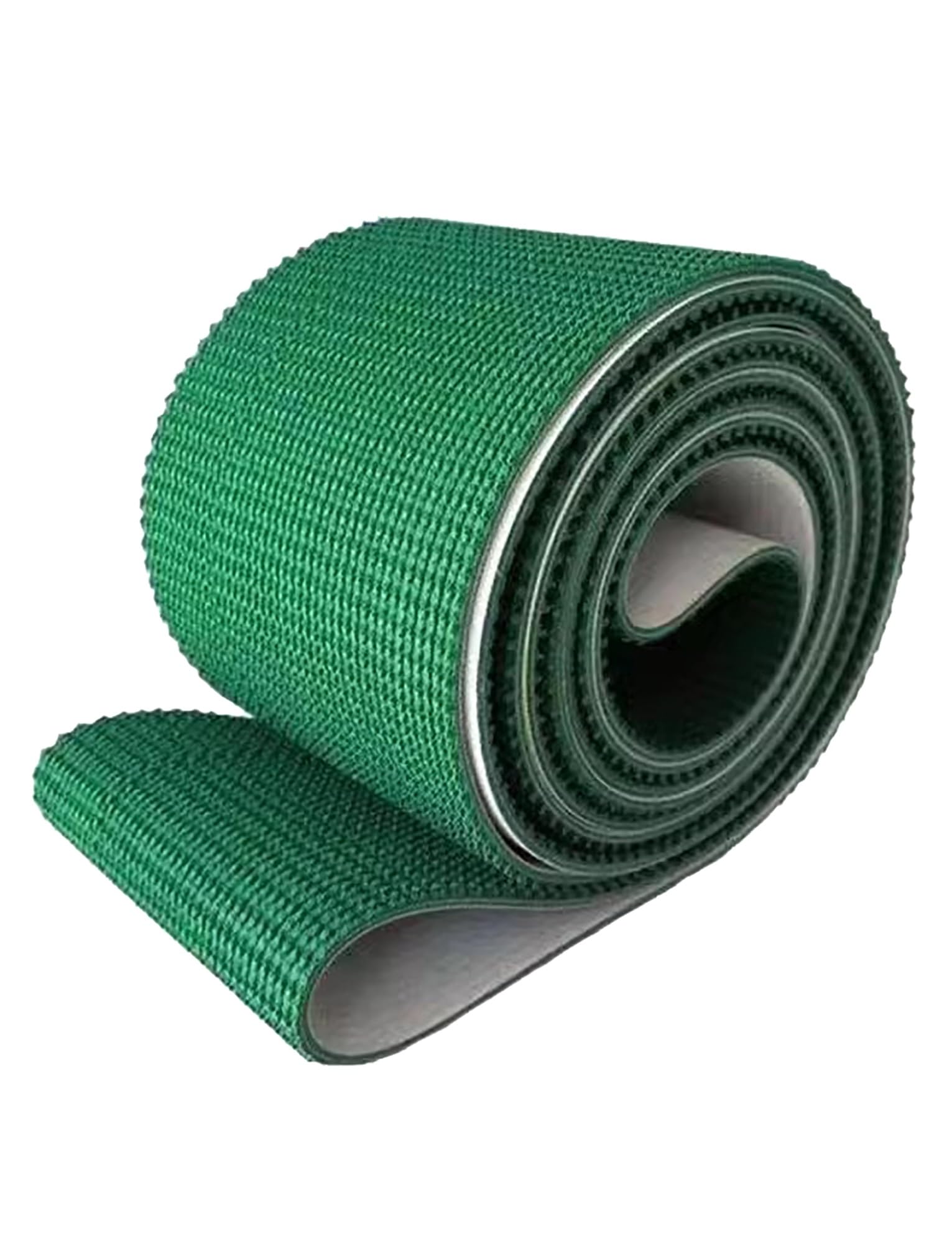 Nastro trasportatore in PVC per Nastri trasportatori da Tavolo, Spessore 4 mm, Resina antistrappo, Alimentazione a rulli a trazione elettrica, Adatto per Linee di Produzione (45,3 x 9,1 poll