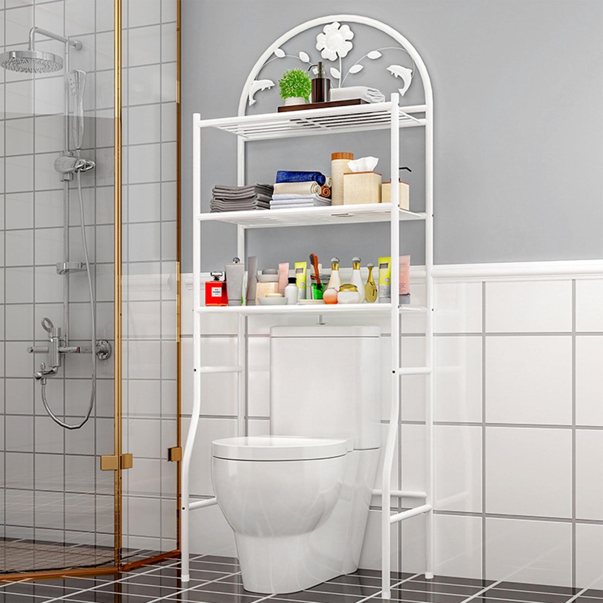 Buy Over The Toilet Storage Rack 3 Tier Over Toilet Shelf Bathroom