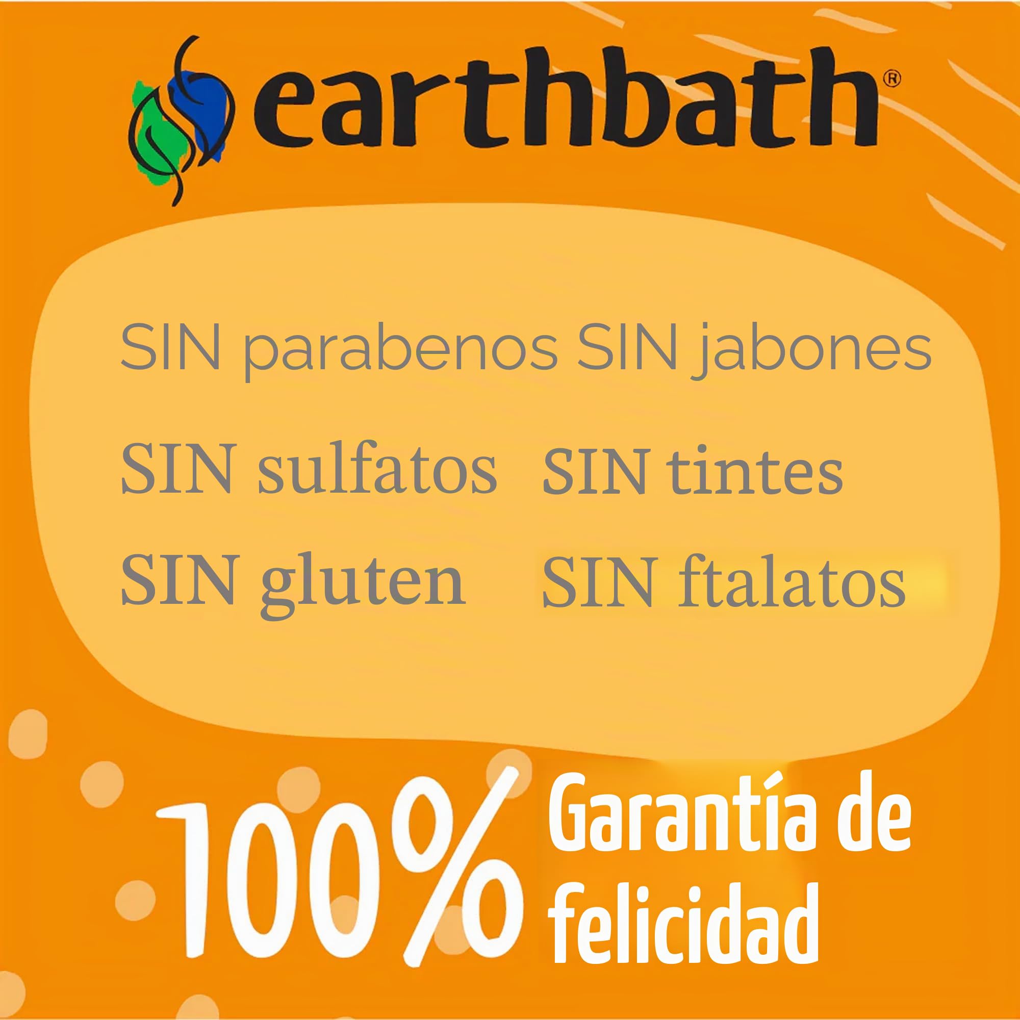 Earthbath Champú de Avena y sábila para Mascotas Alivio de la picazón.