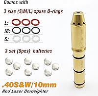 Vista 3 de Especial Laser Boresighter Láser de extremo de cañón Láser Bore Sight con precisión y fácil de ajustar a revólveres, pistolas, rifles y armas de aire