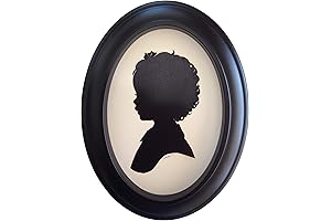 Black Classic Oval 5x7 Frame