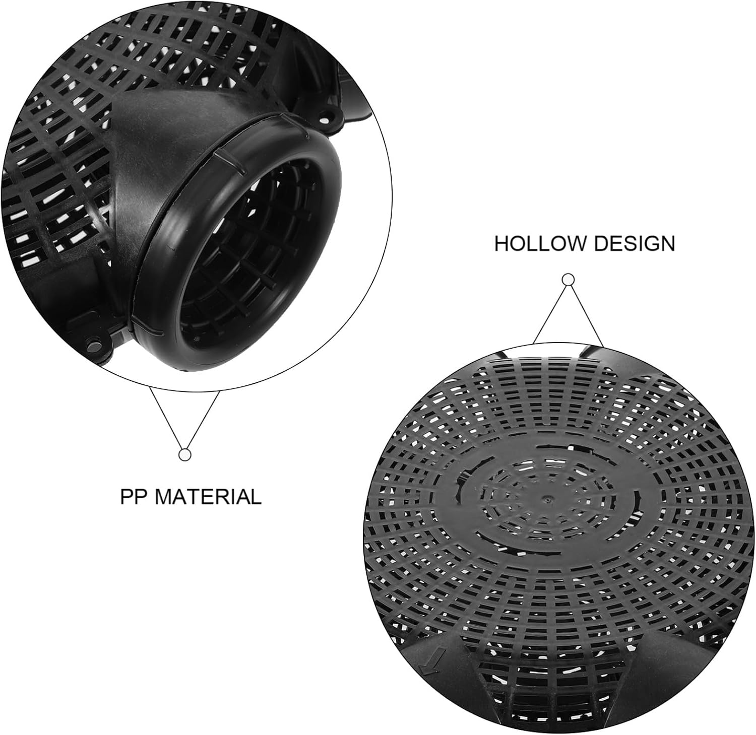 Fishing Bait Cage Material Hollow Design Fishing Lure Feeder Cage for Bait Storage for EEL Shrimp Carp