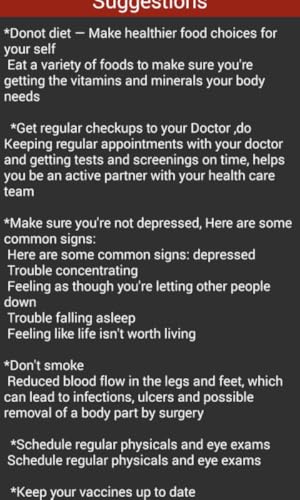 Diabetes (Symptoms & Solution)