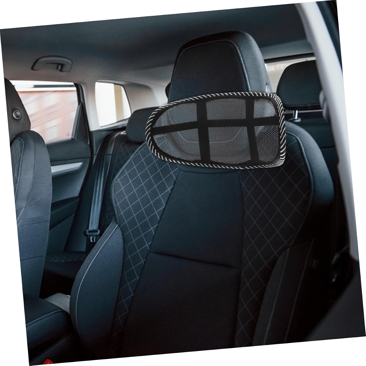 Car Headrest Pillow Breathable Neck Support Pillow for Driving image 3