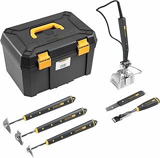 The Original Cobra Renovation Kit by Speedheater Systems - Includes 1 Cobra Paint Stripper, 5 Premium Scrappers, and a Durable Storage Case