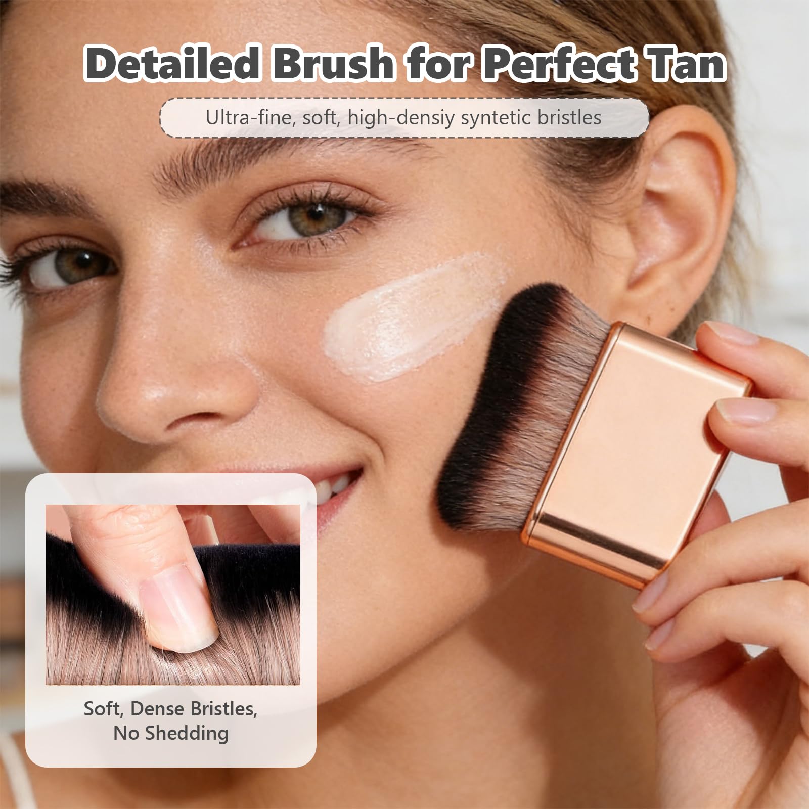 4 Pezzi Kit Guanto Autoabbronzante, Autoabbronzante Guanti Applicatore, Applicatore Abbronzatura Riutilizzabili Lavabili, per Crema Abbronzante, Nero