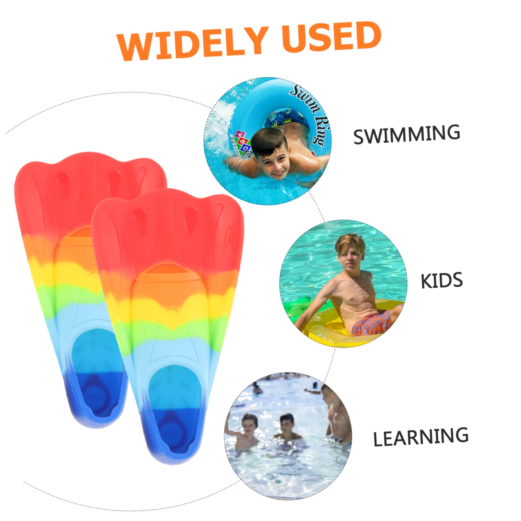 Toyvian 1 per Silicone per Accessorio per Allenamento Leggere Snorkeling e Immersioni Xxs Colorazioni
