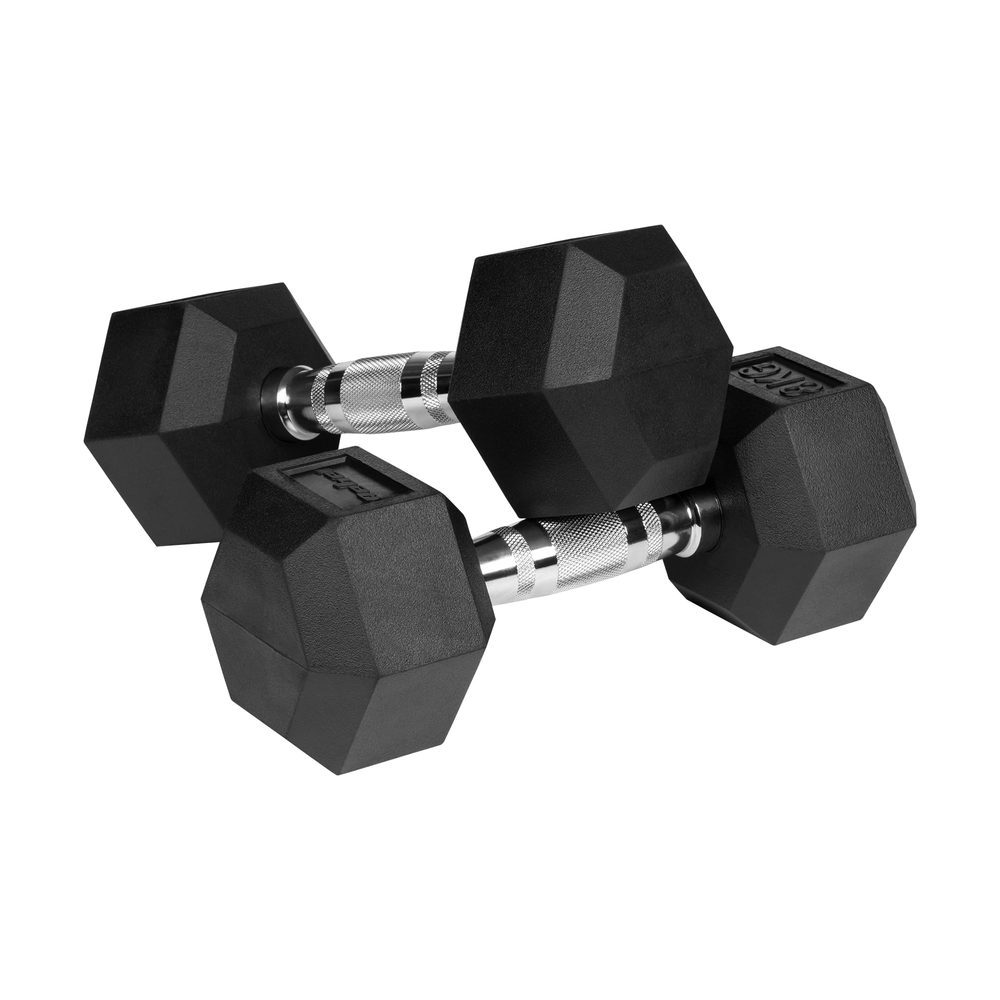 Rebel Hantle Żeliwne Gumowane HEX 2x8 kg RBA-2325-08