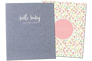 Peachly Baby Memory Book For Girls (6 to 12 Months)