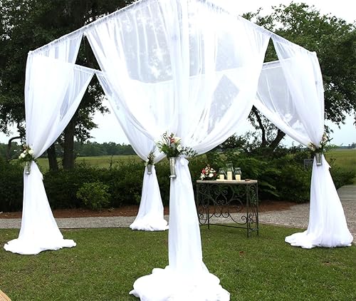 Miniatura 7 de Barcelonetta  Tela de gasa  Decoración, tela para cortinas  Boda, revelación de género, baby shower, cumpleaños  para decoración de cenador, arco,