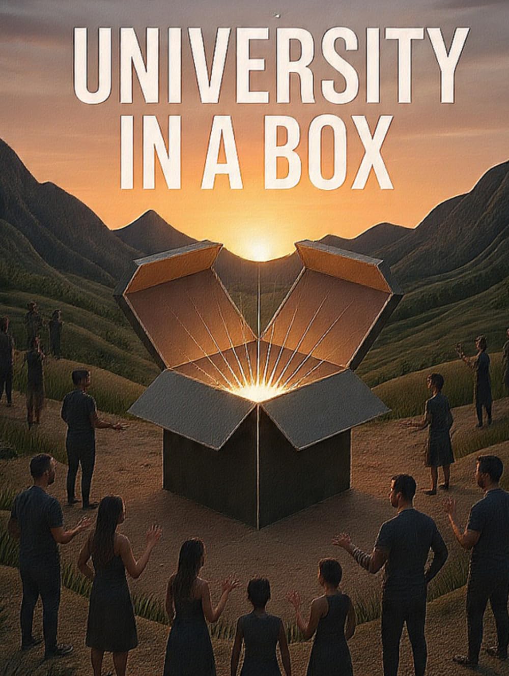 University in a Box: A Whole Free University for the Places the Internet Cannot Reach (Reach Them All)