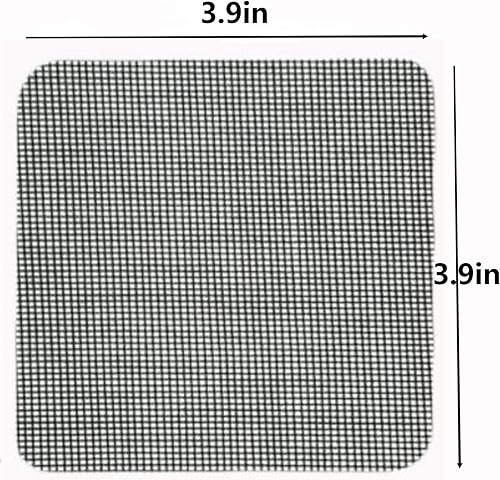 Miniatura 2 de FLYZZZ Parches de reparación de pantallas grandes, kit de reparación de puerta mosquitera, kit de pantalla autoadhesiva adecuado para reparar