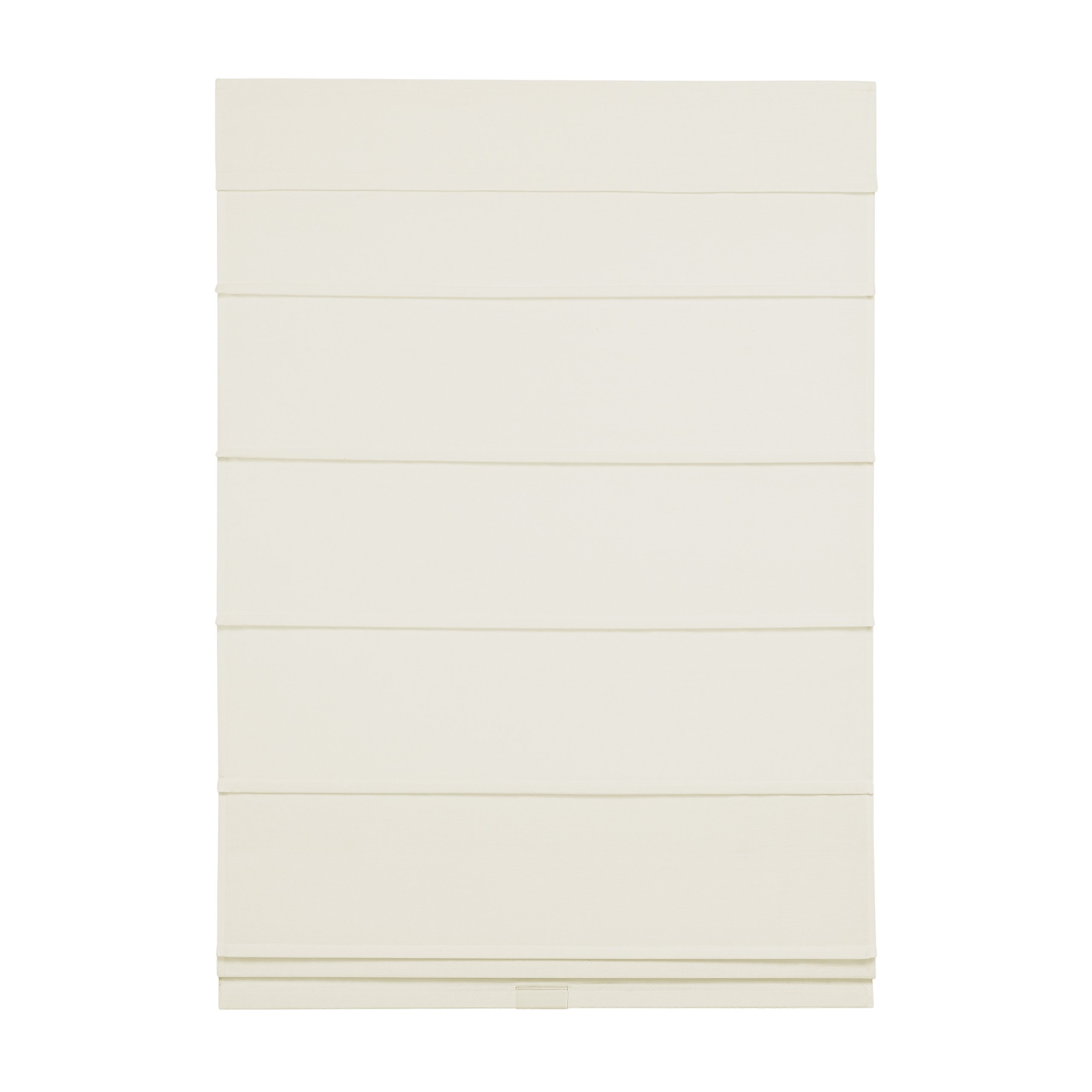 Cordless Room Darkening Fabric Roman Shade (Bone, 48x64)