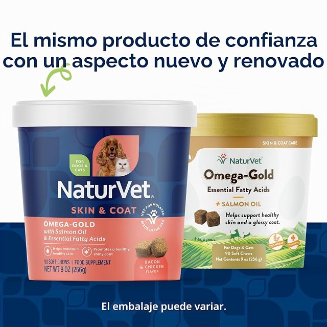 Foto 2 de 7 de NaturVet - Aceite de salmón Omega-Gold Plus