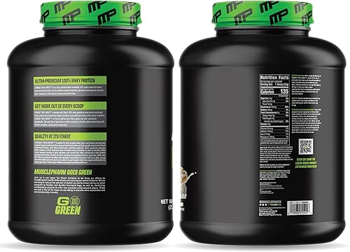 Miniatura 8 de MusclePharm Combat 100% proteína de suero en polvo, sabor a galletas y crema, recuperación rápida y ganancia muscular con aislado de proteína de