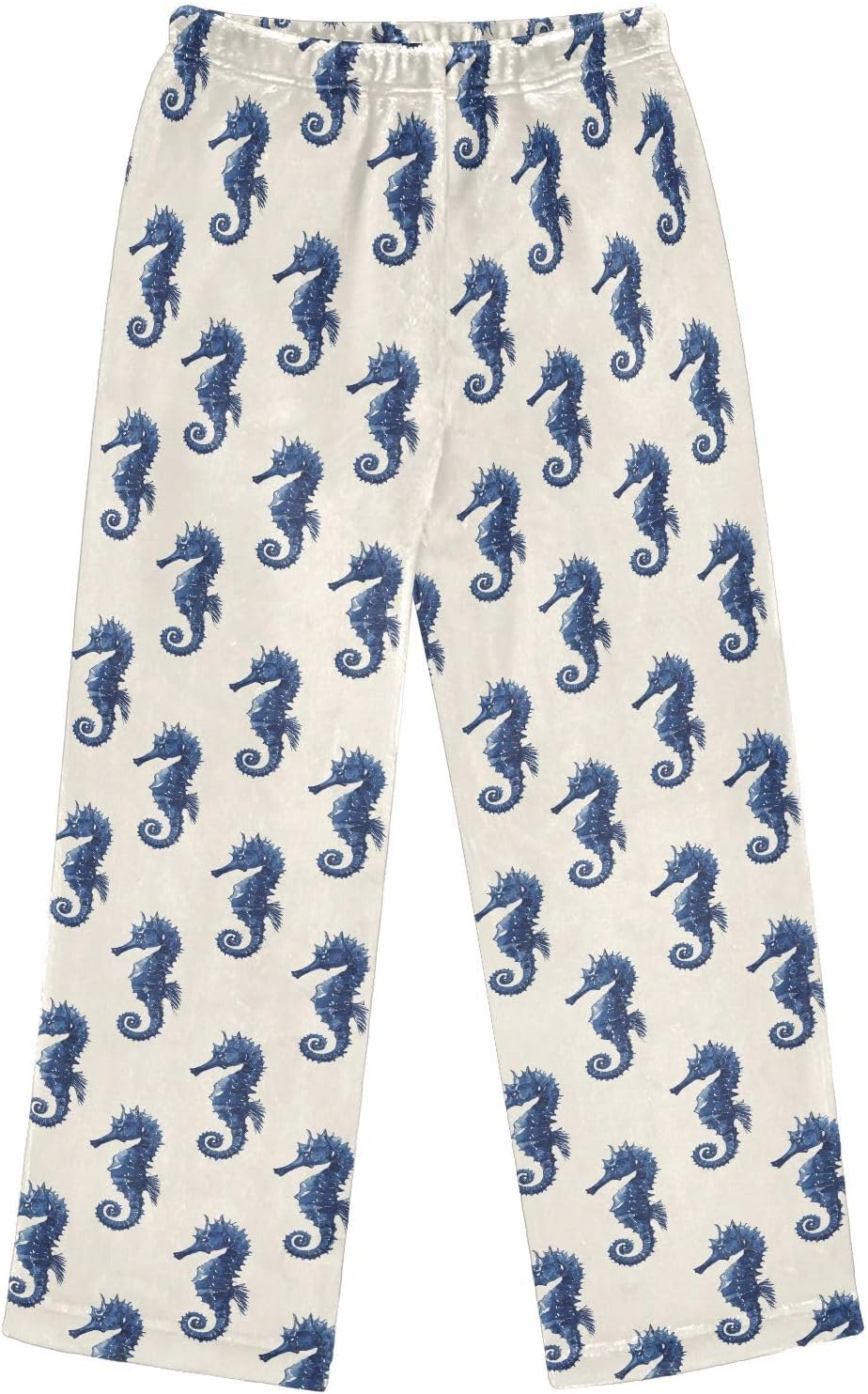 visesunny Cute Seahorses Boys Pants for Kids Fleece Bottoms Long Jogger Pants Trousers with Pockets Size 6-14Y