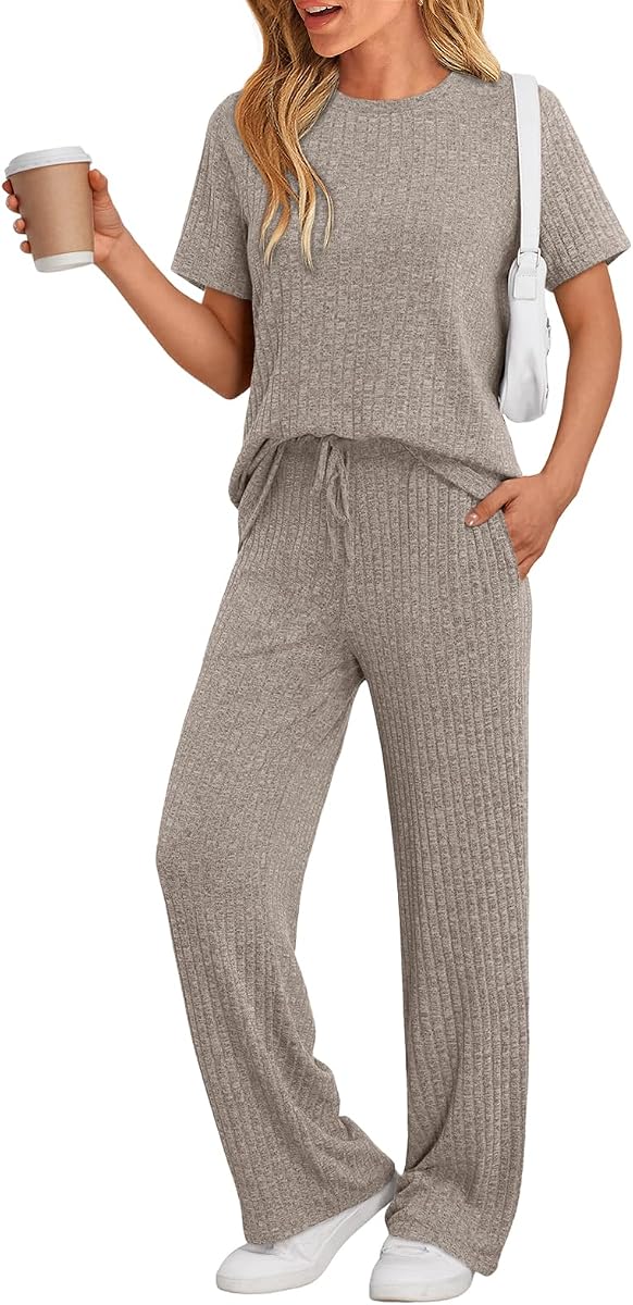 Womens Lounge Sets 2 Piece Matching Travel Outfits