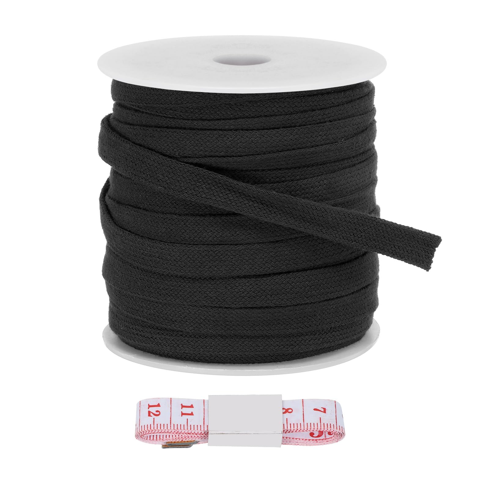 PATIKIL Flat Drawstring Cord 12mm x 22 Yd