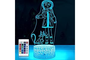 Coraline Night Light: Dreamy Companion for Coraline Enthusiasts