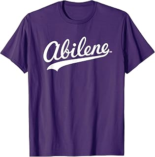 Abilene Christian University Wildcats Abilene Script T-Shirt