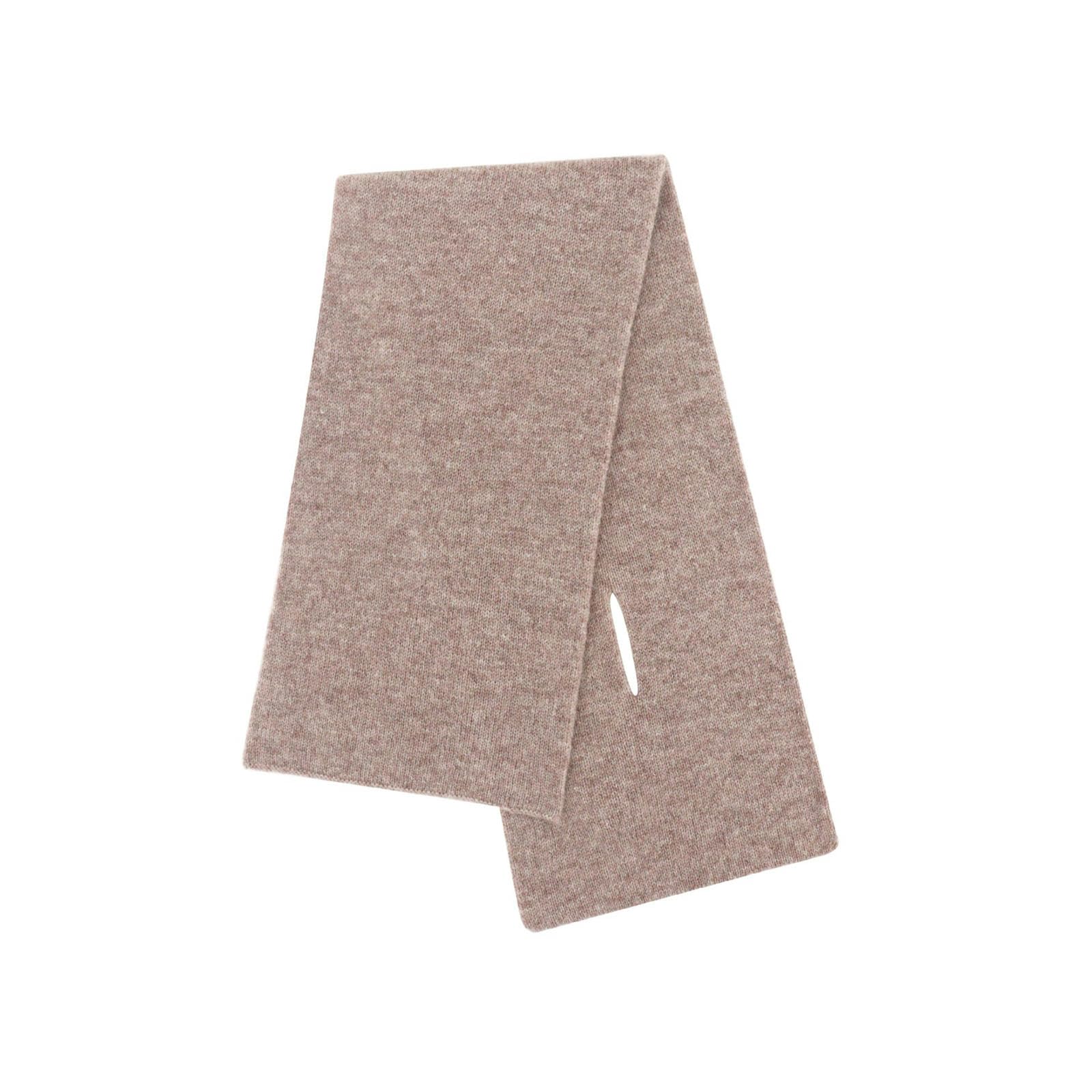 JOASIS Sciarpa Donna Sciarpa da Donna Invernale Lavorata A Maglia in Finta Lana, Scialle alla Moda, Semplice Sciarpa al Collo Piccola-off White-76 * 18 Cm