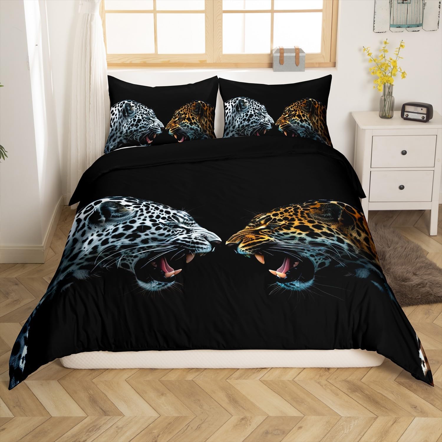 jejeloiu Boys Girls Butterfly Duvet Cover Toddler Size, Butterflies Print Bedding Set Girl Butterfly Floral Comforter Cover Kids Teens Bedroom Decor Bed Set with 1 Pillow Case (No Comforter)