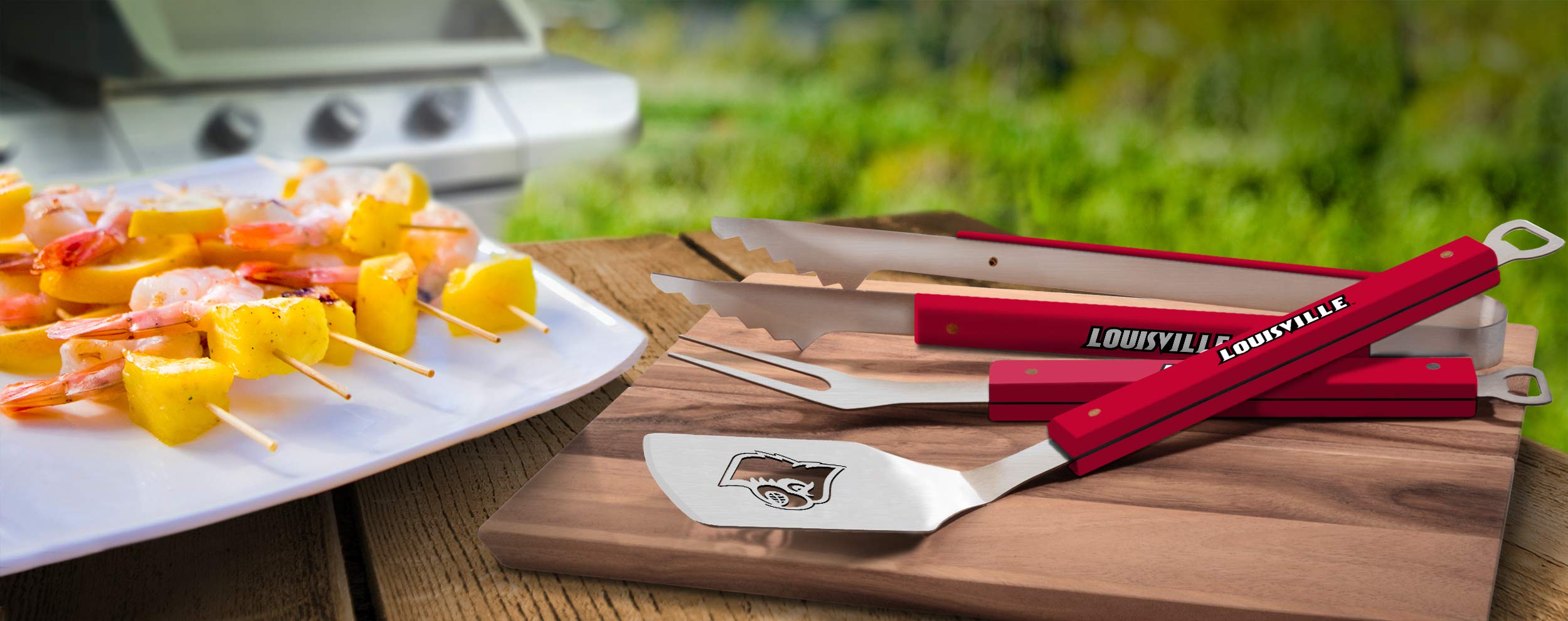 YouTheFan NCAA Spirit Series - Set da 3 Pezzi per Barbecue