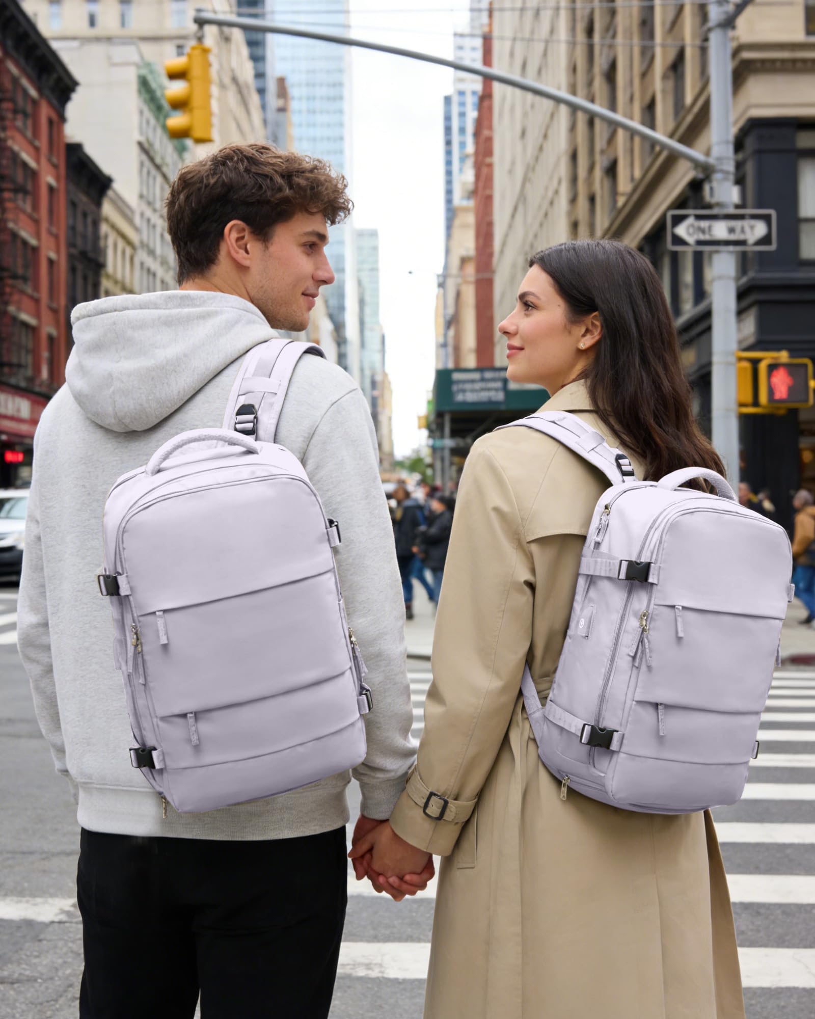 BJLFS Borse da Cabina per Ryanair 40x30x20 Bagaglio a mano Sottovuoto 40x20x25 Zaino da Viaggio con Sottovuoto impermeabile Donna Zaino Easyjet 45x36x20 Zaini Wizzair con porta scarpe