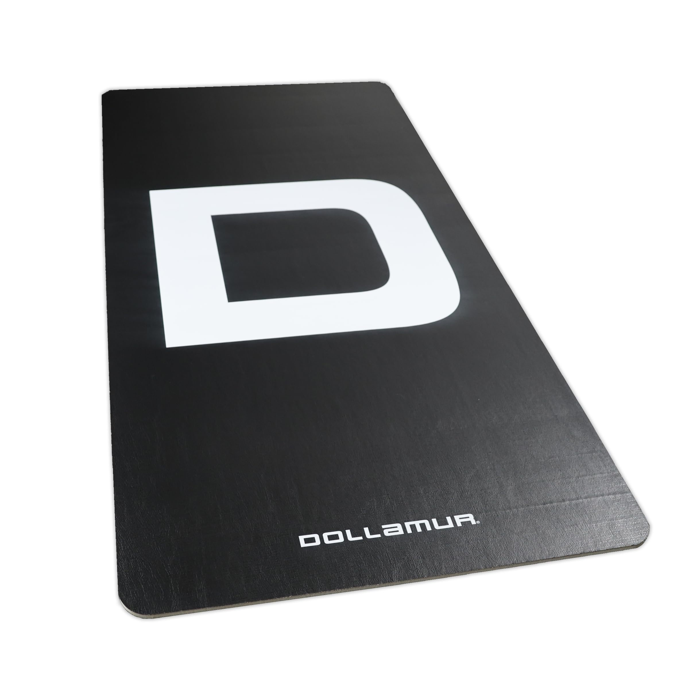 Dollamur 3x6 Signature D Workout Mat - Black - Thick Yoga Mat