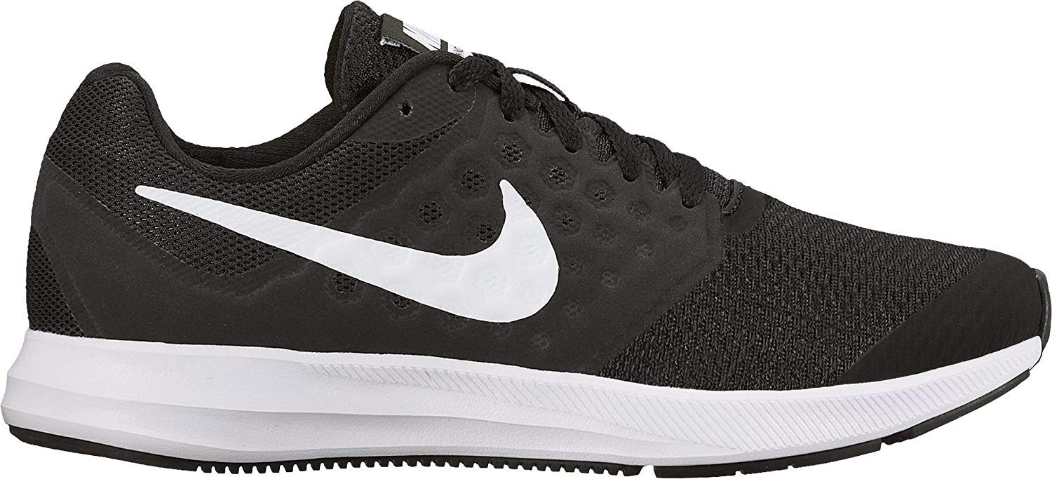 Nike Kids Downshifter 7 Little Kid Black/White/Anthracite Boys Shoes