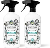 Pet-Pourri Pawsitively Fresh Pet Odor Eliminator Spray for Air & Fabric, 16oz Twin Pack - Safe for Dogs, Cats & Kids