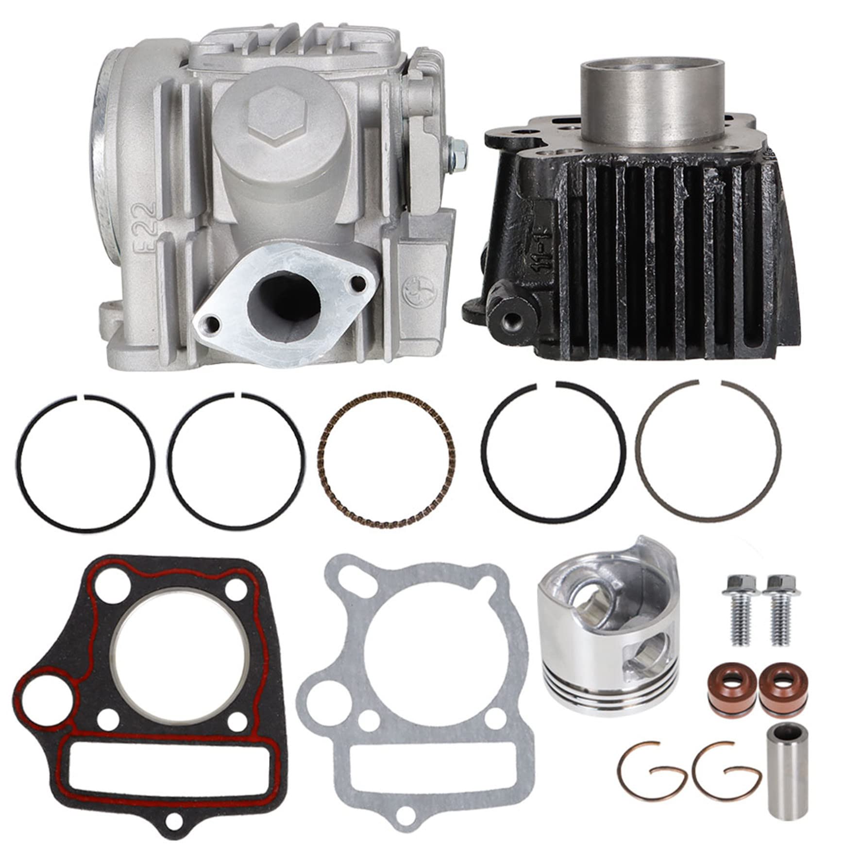 Artudatech Zylinder Kolben Kit 39mm Für Honda Monkey Z50 - 50cc Top End Rebuild Set