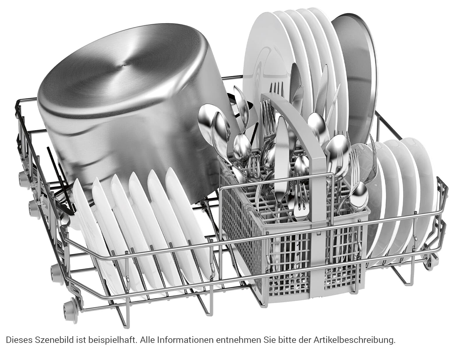 Bosch SMV41D10EU, Serie 4, Vollintegrierter Geschirrspüler, 60 cm