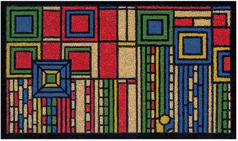 Frank Lloyd Wright Saguaro Forms Design Doormat