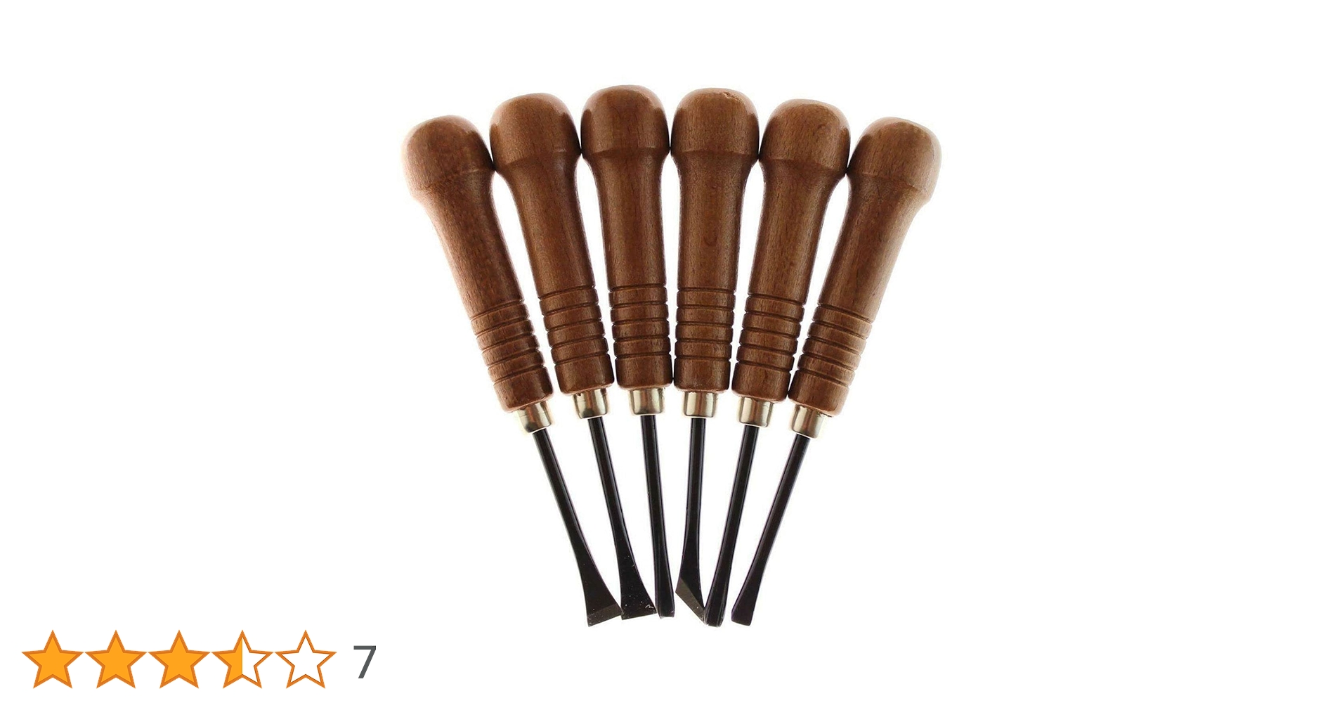 Amazon | 東邦社 貫通型木彫刀 6本組 52B6 | 彫刻刀
