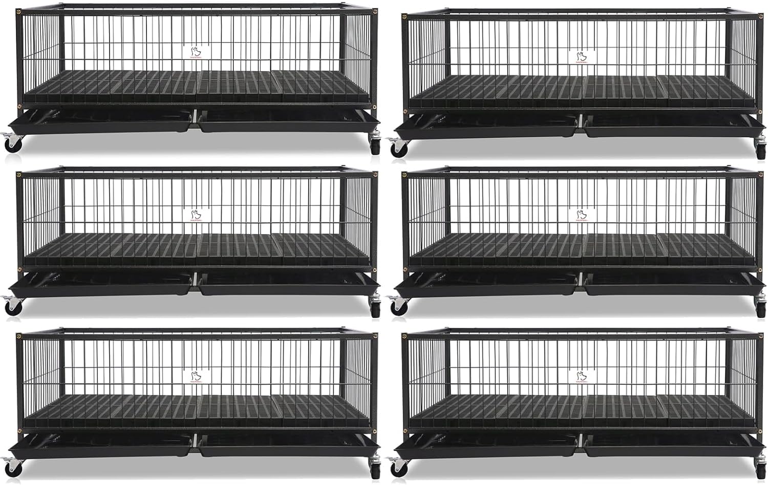 Homey Pet Six Packs 43" Whelping Box