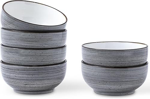 Tazones para pasta, 40 onzas, grandes ensaladeras, juego de 4, platos de cerámica para sopa para cocina, microondas y lavavajillas, varios colores