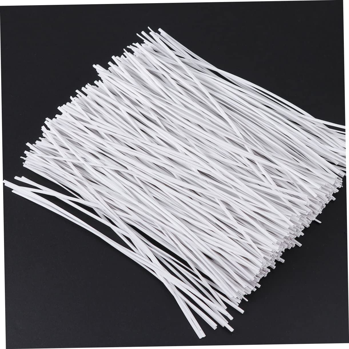 Yardwe 1000 Etichette Per Fascette Stringicavo Da 0 45 Mm Fascette in Filo Di Ferro Rivestito in Plastica Organizer Versatili Per Cavi