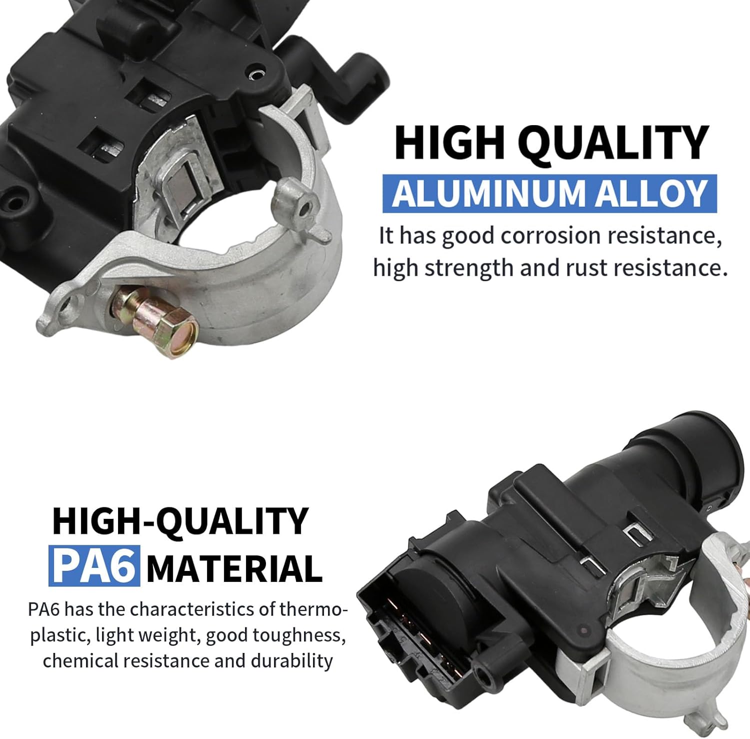 989-019 Ignition Lock Housing with Anti-theft Bolt Replacement for Ford Escape 2008-2012, Mazda Tribute 2008-2011, Mercury Mariner 2008-2010, Replaces 9L8Z3511A 9L8Z-3511-A ZZDB66160