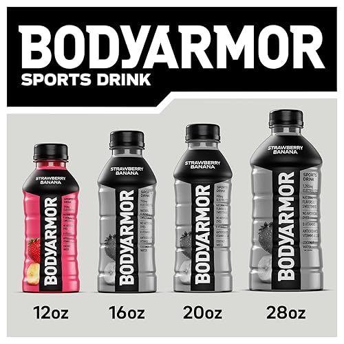 Miniatura 8 de BODYARMOR Bebida deportiva, ponche tropical, sabores naturales con vitaminas, electrolitos llenos de potasio, sin conservantes, perfecta para